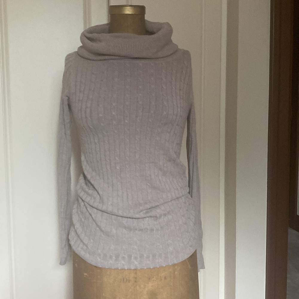 MONNARI COWL NECK SWEATER SIZE L.